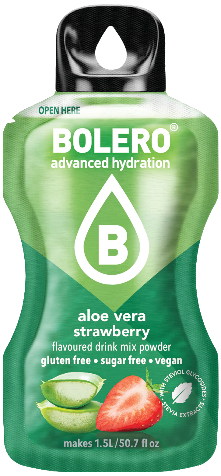 Bolero® Aloe Vera Aardbei | 9g | 1,5L