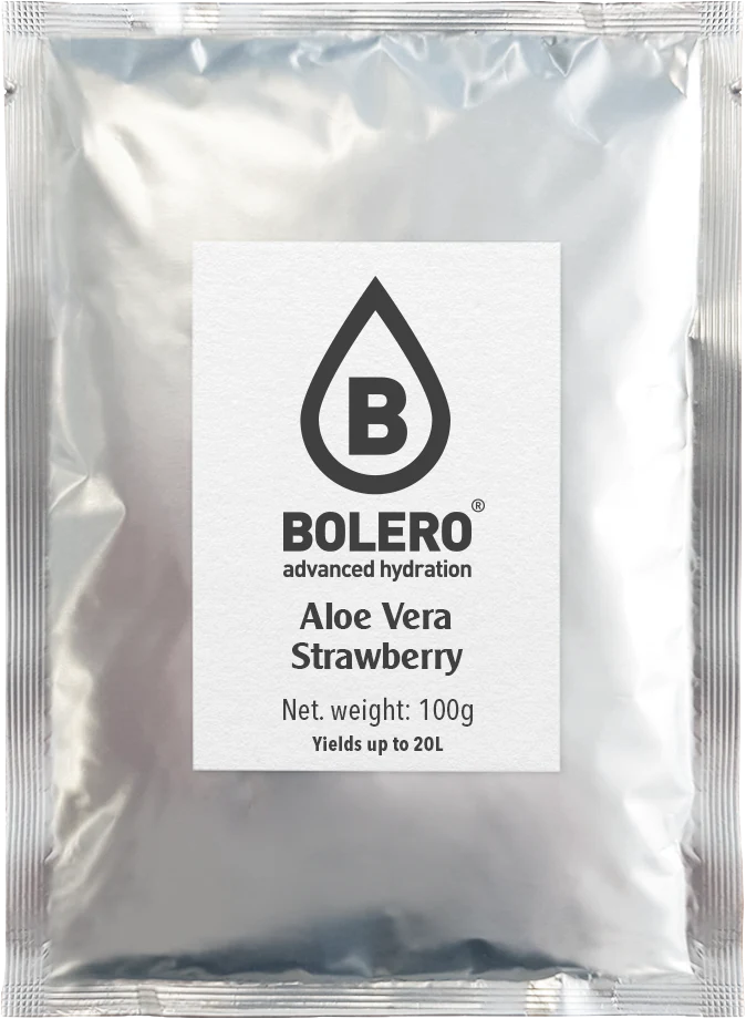 Bolero® Aloe Vera Aardbei | 20 liter (1 x 100g)