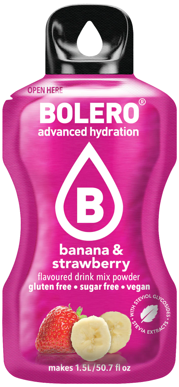 Bolero® Banaan & Aardbei | 9g | 1,5L