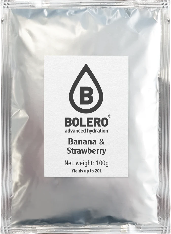 Bolero® Banaan & Aardbei | 20 liter (1 x 100g)