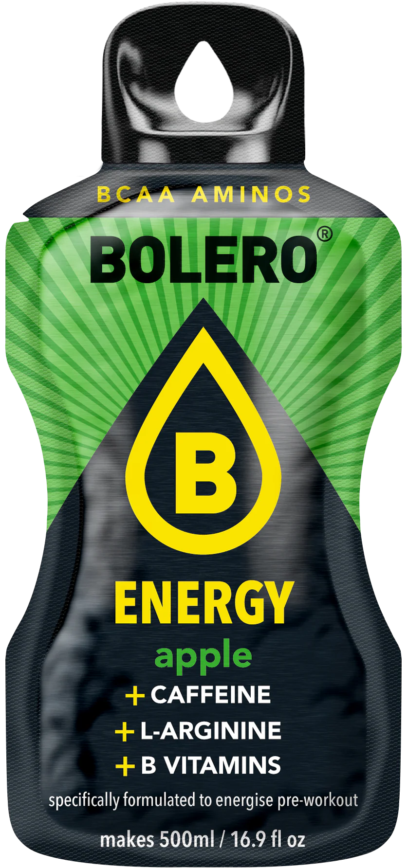 Bolero® ENERGY Apple 500ml (6 x 14g) - Image 2