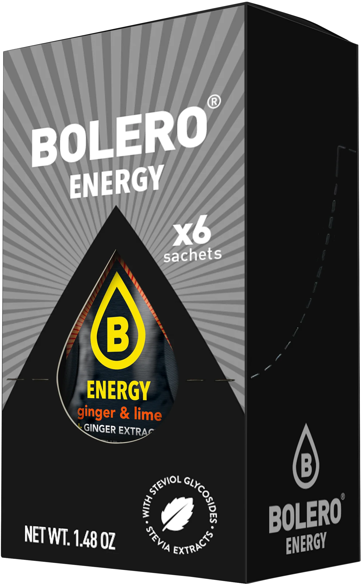 Bolero® ENERGY Ginger & Lime | 7g | 250ml - Image 2