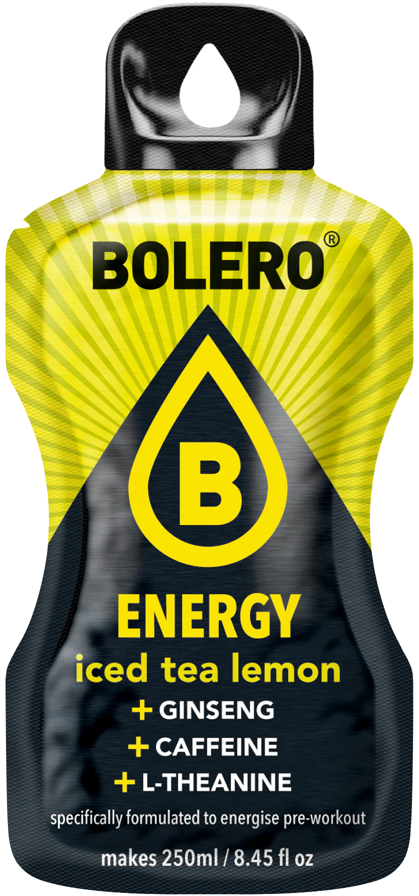 Bolero® ENERGY Iced tea Lemon | 7g | 250ml