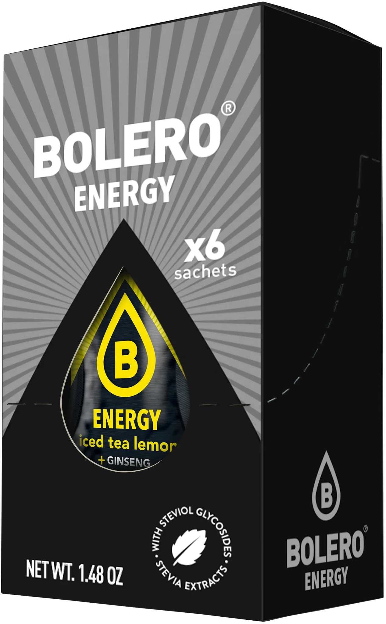 Bolero® ENERGY Iced tea Lemon | 7g | 250ml - Image 2