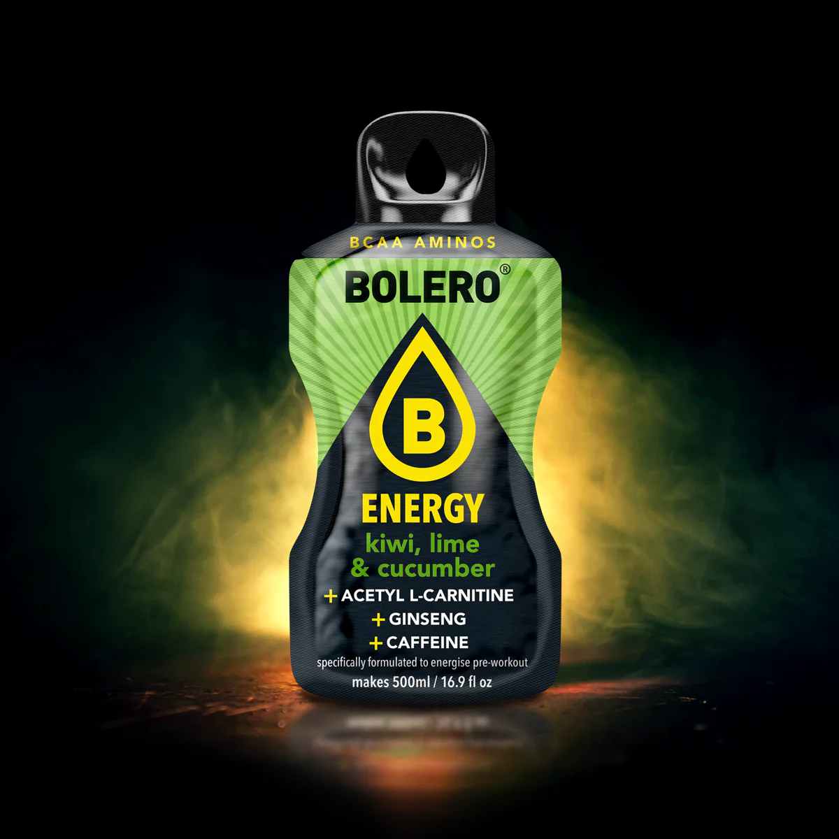 Bolero® ENERGY Kiwi, Lime & Cucumber 500ml (6 x 14g) - Image 3