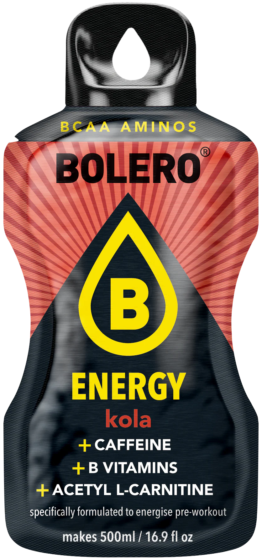 Bolero® ENERGY Kola 500ml (6 x 14g) - Image 2