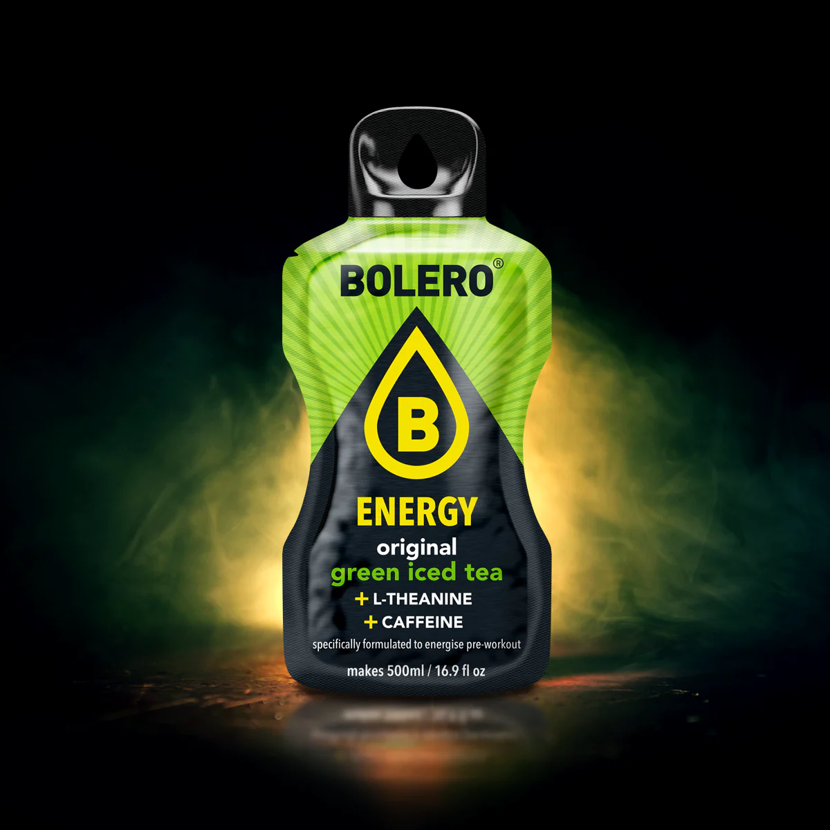 Bolero® ENERGY Original Green Iced tea 500ml (6 x 14g) - Image 3