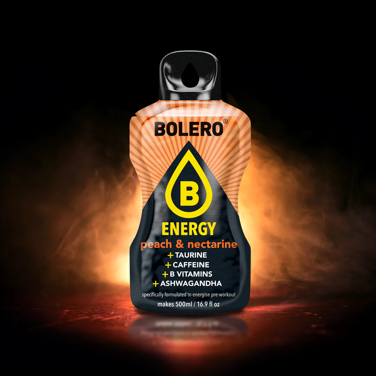Bolero® ENERGY Peach & Nectarine 500ml (6 x 14g) - Image 3