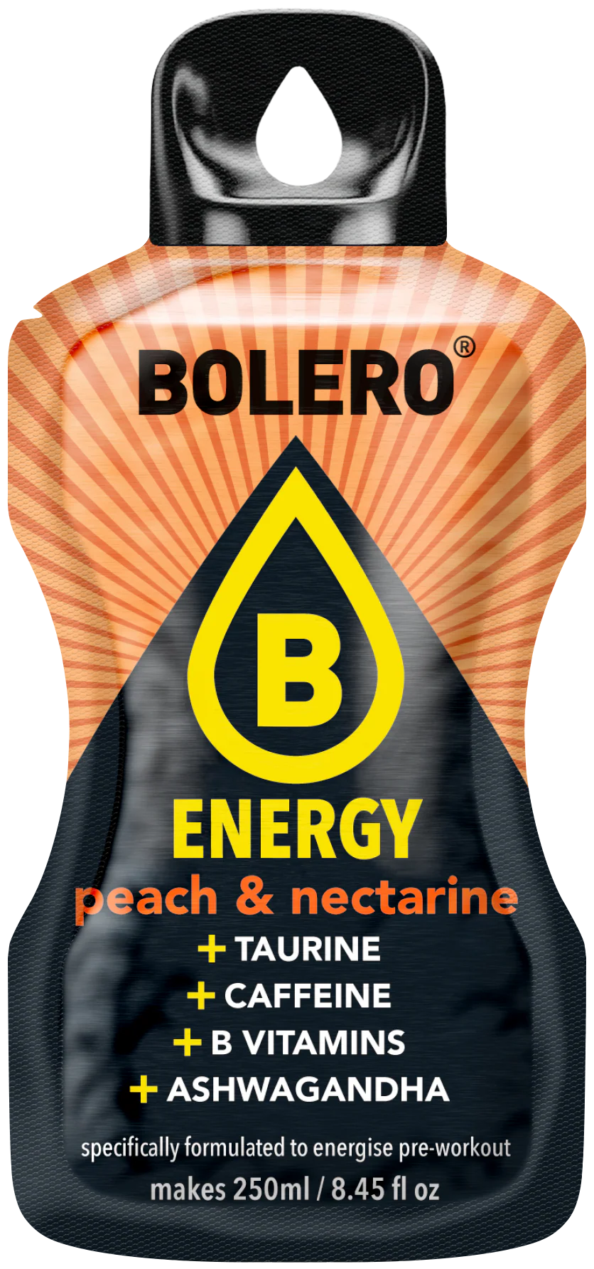 Bolero® ENERGY Peach & Nectarine | 7g | 250ml