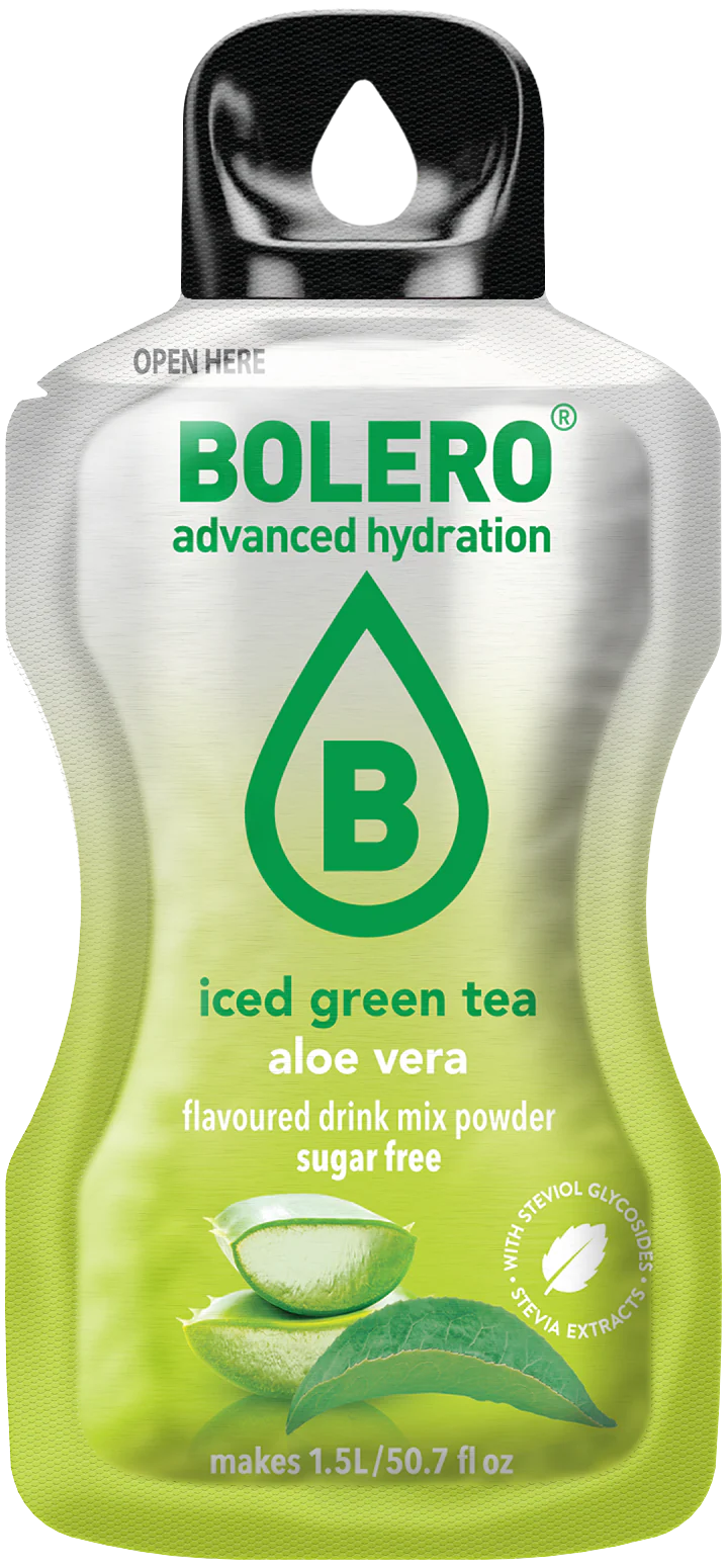 Bolero® ICED GREEN TEA Aloe Vera | 8g | 1,5L