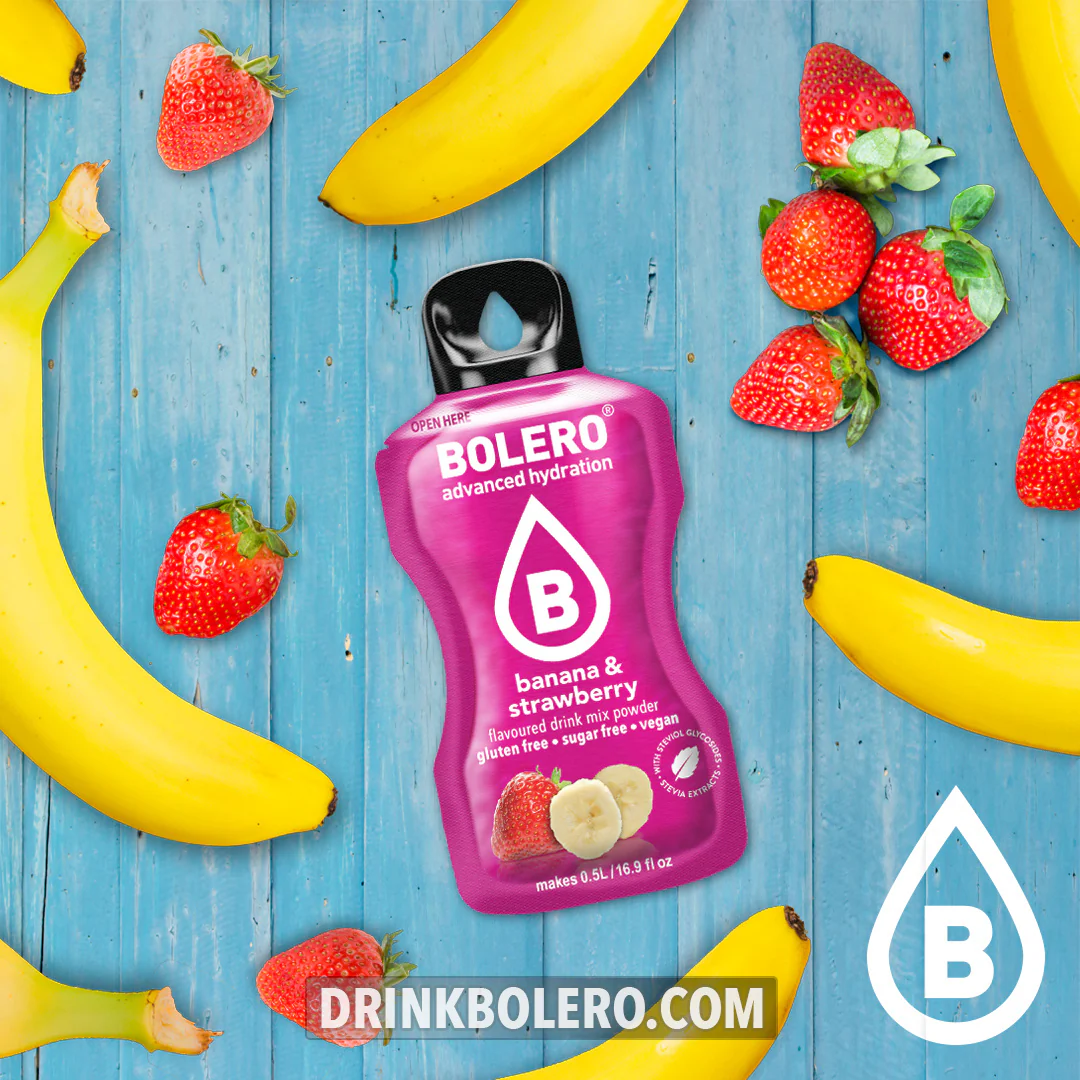 Bolero® STICKS - Banana & Strawberry (12 x 3g) - Image 5
