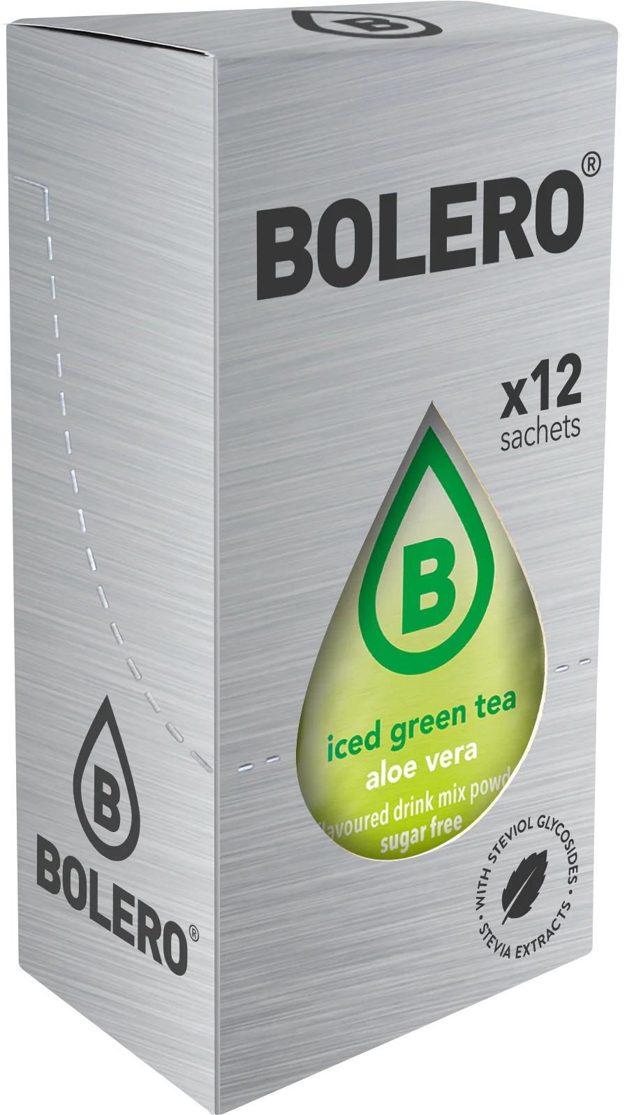 Bolero® STICKS ICED GREEN TEA Aloe Vera (12 x 3g) - Image 4