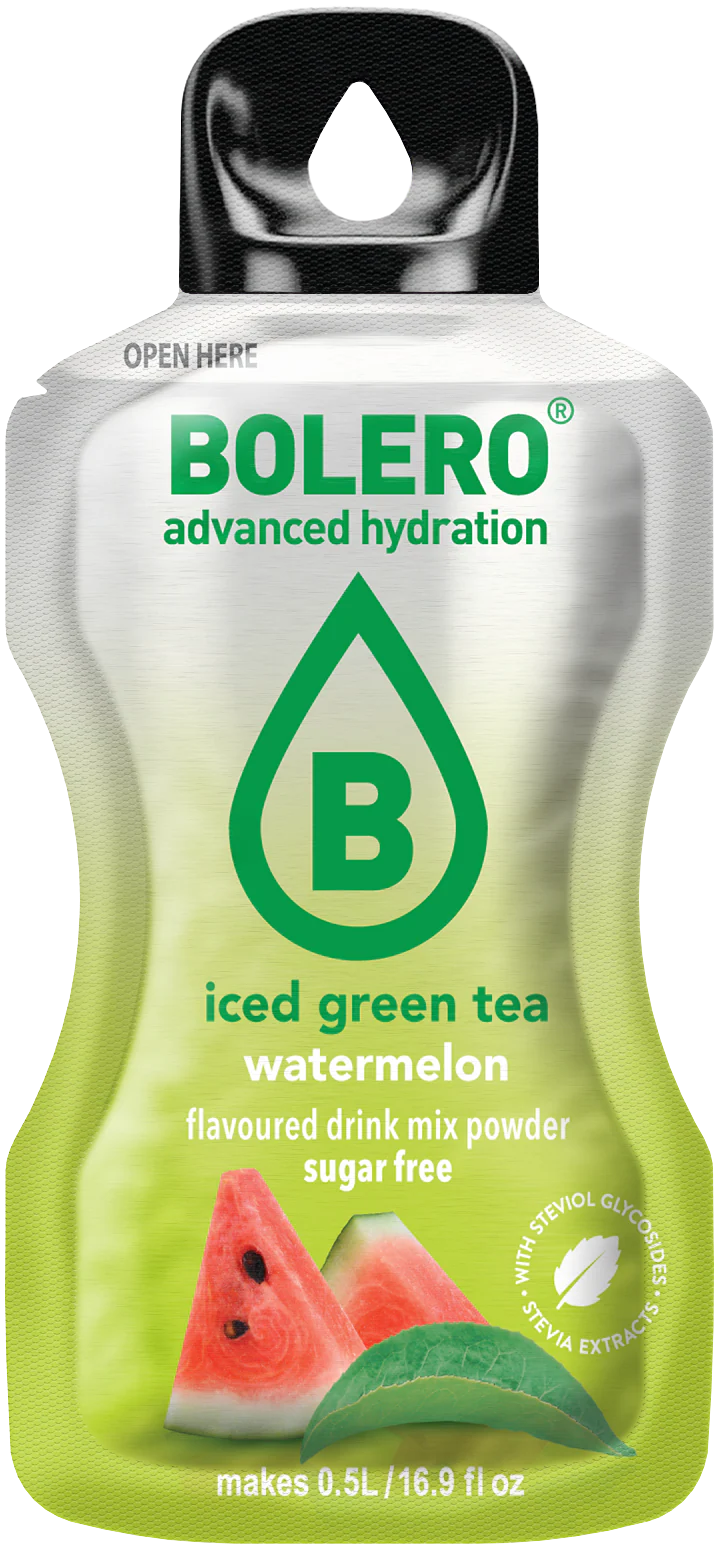 Bolero® STICKS ICED GREEN TEA Watermelon (12 x 3g)