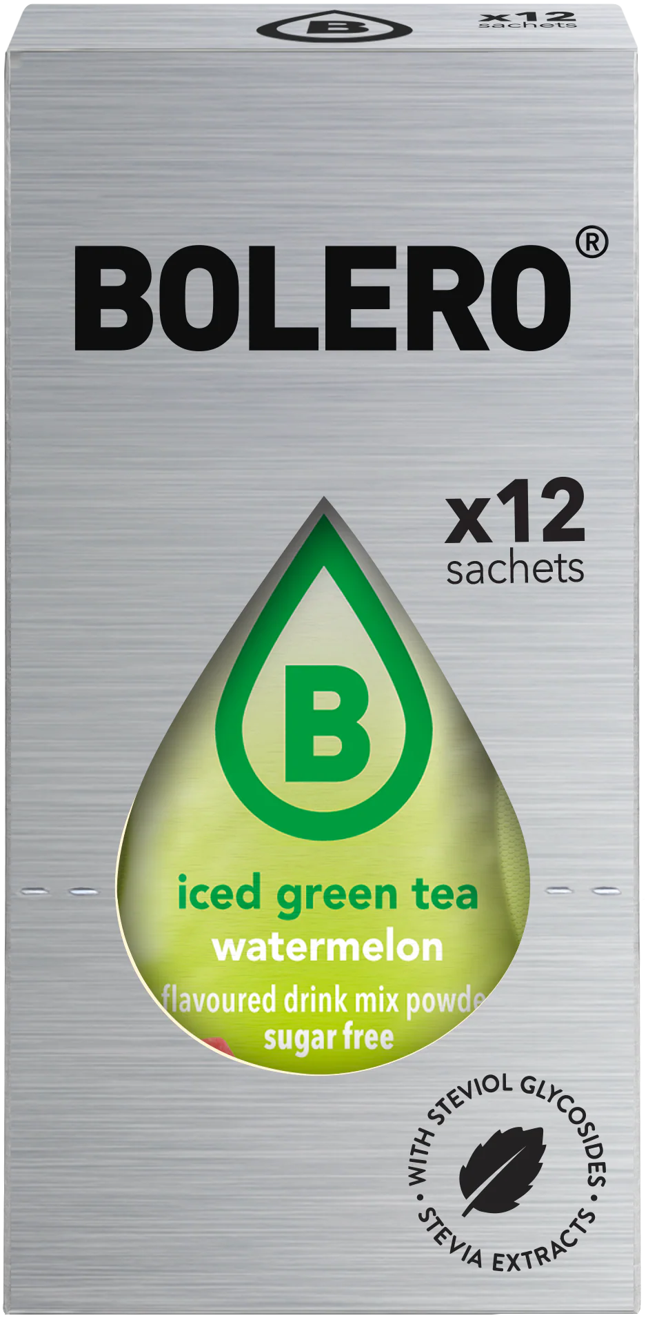 Bolero® STICKS ICED GREEN TEA Watermelon (12 x 3g) - Image 2